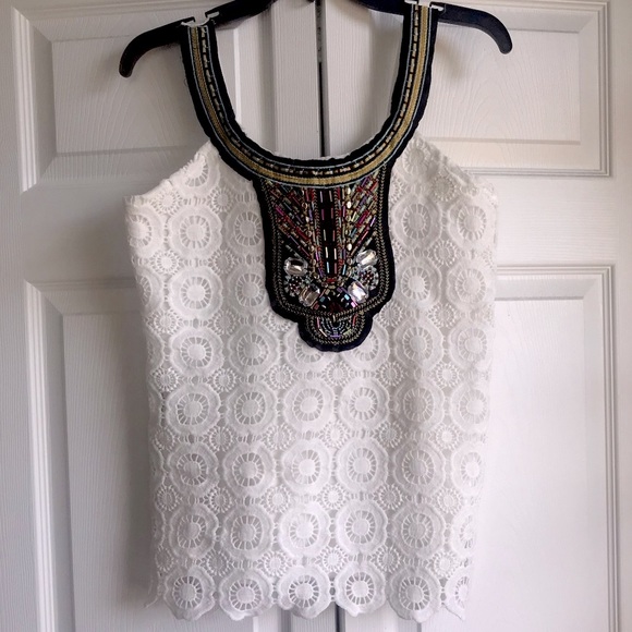 🦄Bohemian Jeweled Tank Top - Picture 3 of 4